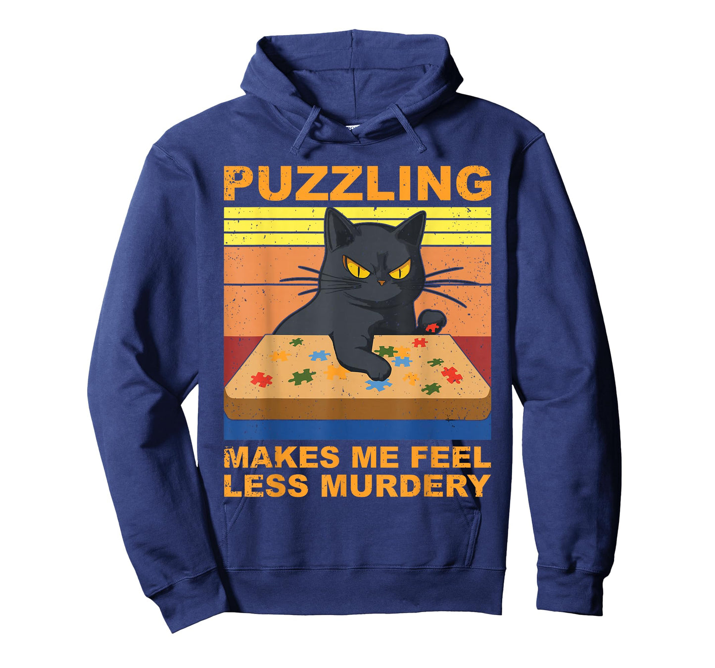Jigsaw Puzzle cat Puzzler Funny Puzzle Lover T-Shirt