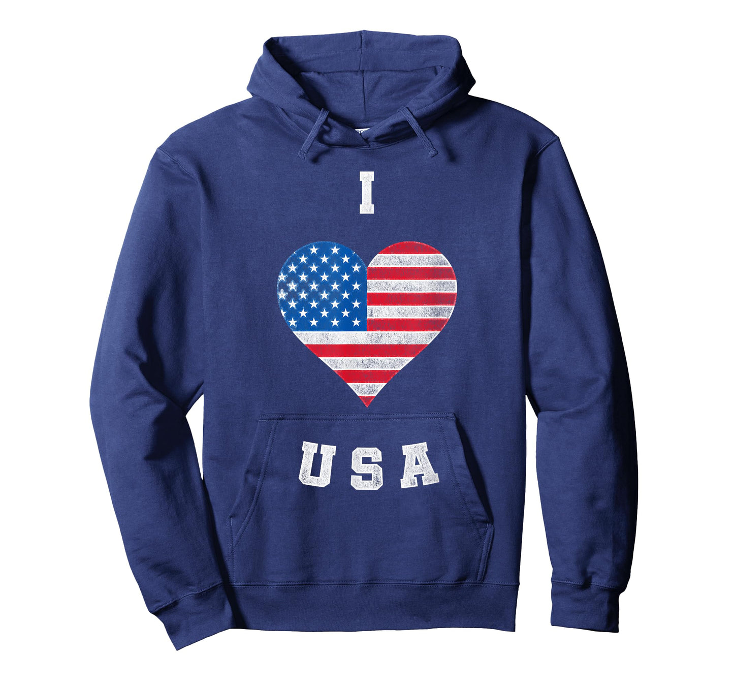 I Heart USA, I Love USA, America Patriotic 4th July Tshirt T-Shirt
