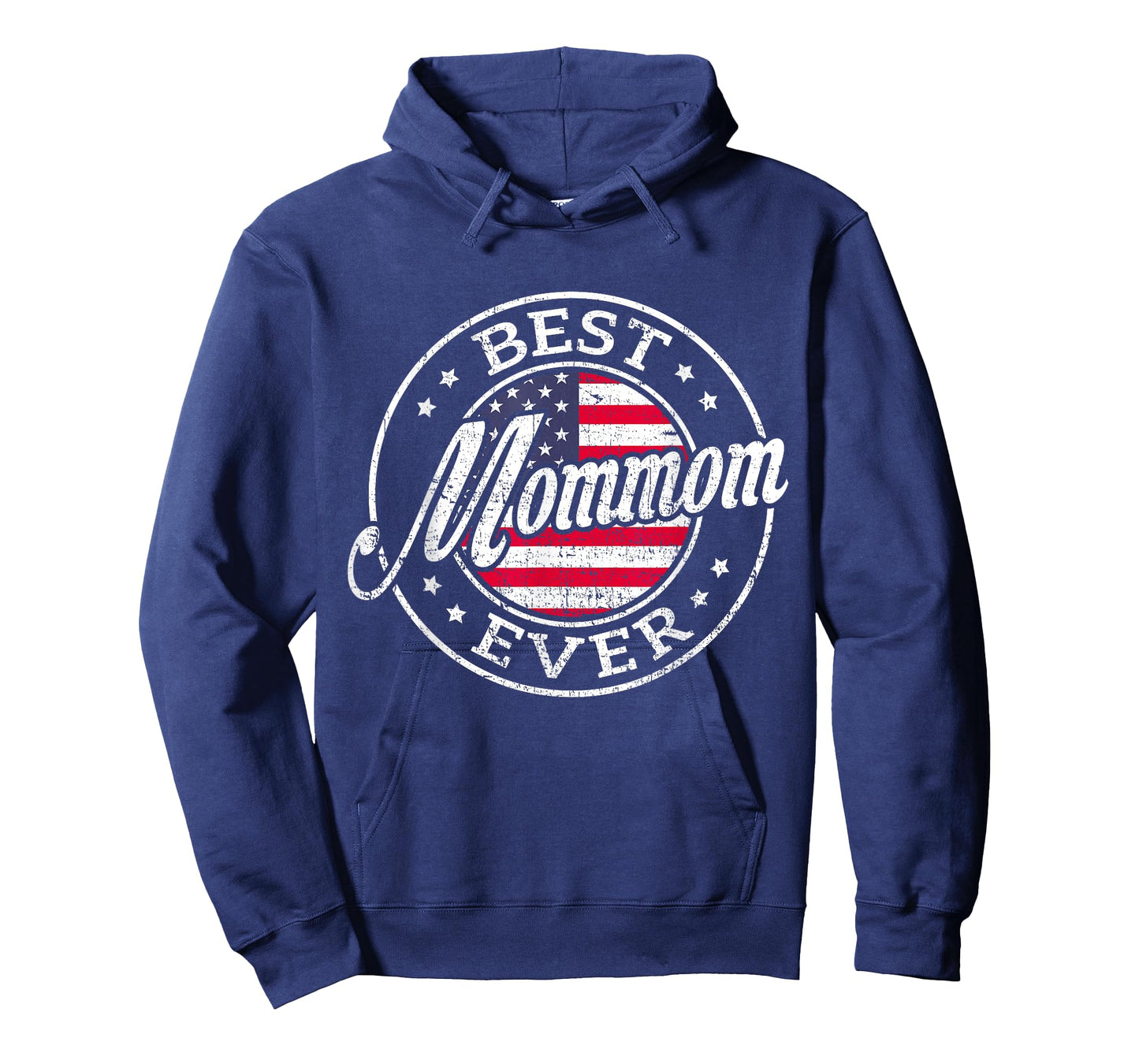 Best Mommom Ever USA Flag Mothers Day Family T-Shirt
