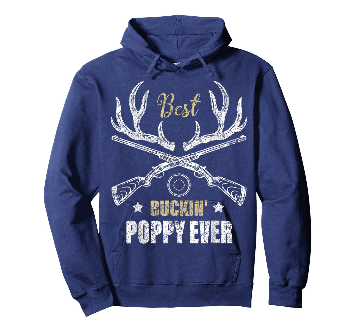 Mens Best Buckin' Poppy Ever Deer Hunters hunting Gift father T-Shirt