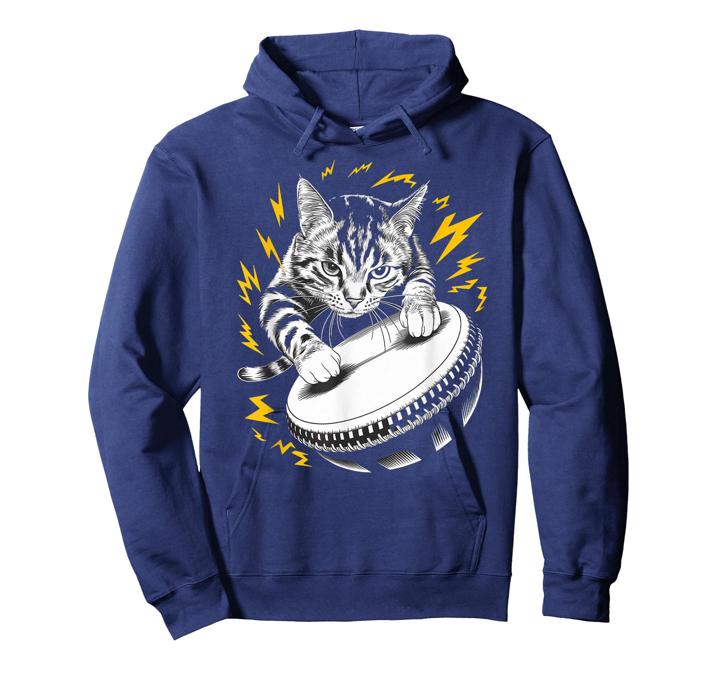 Rockstar Taiko Drummer Cat on Cat Taiko Drum T-Shirt