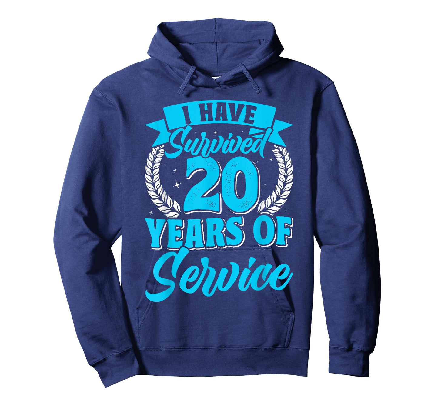 Anniversary Survived 20 Years of Service Employees T-Shirt