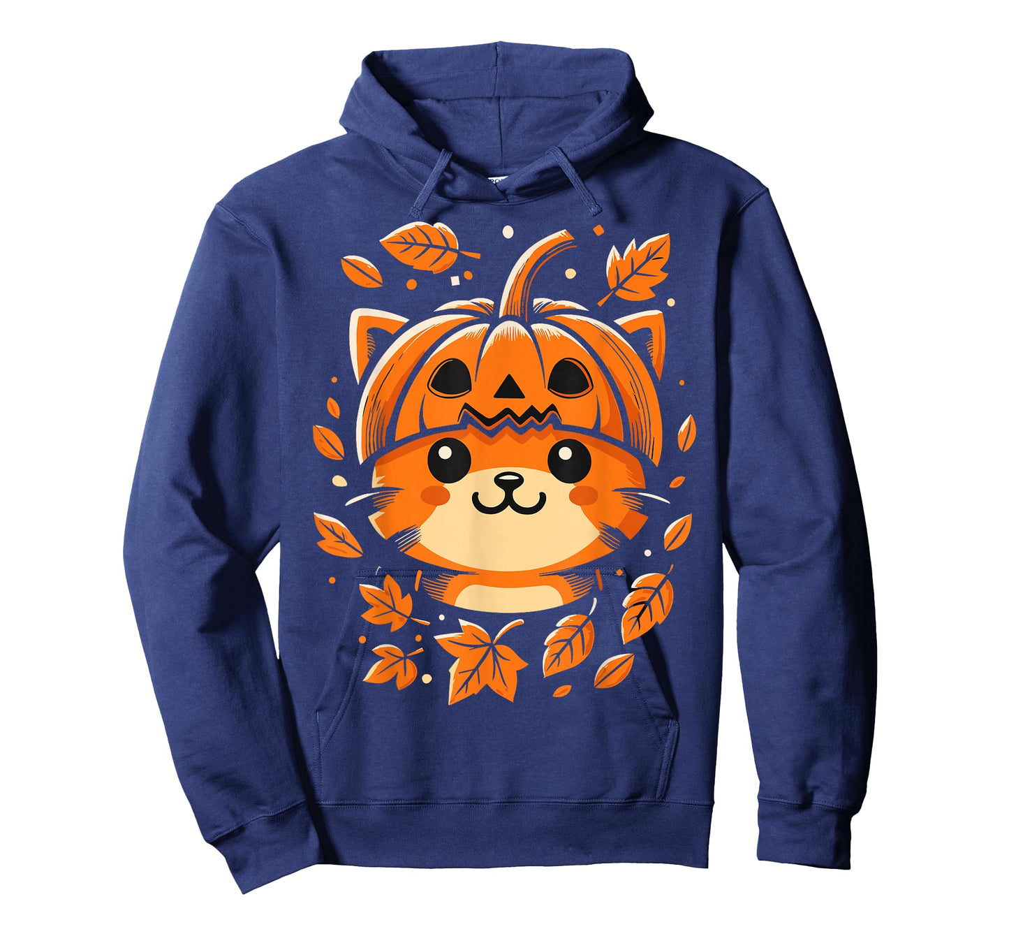 Funny Halloween Cat Pumpkin T-Shirt