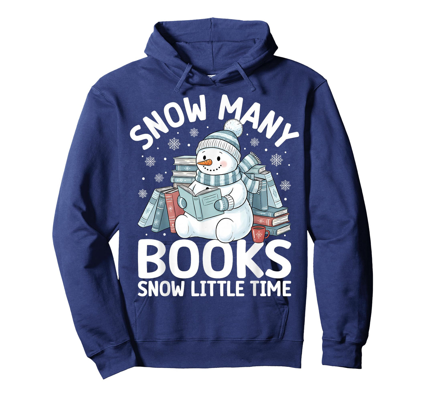 Christmas Reading Snowman So Many Books Men Women Kids Funny T-Shirt
