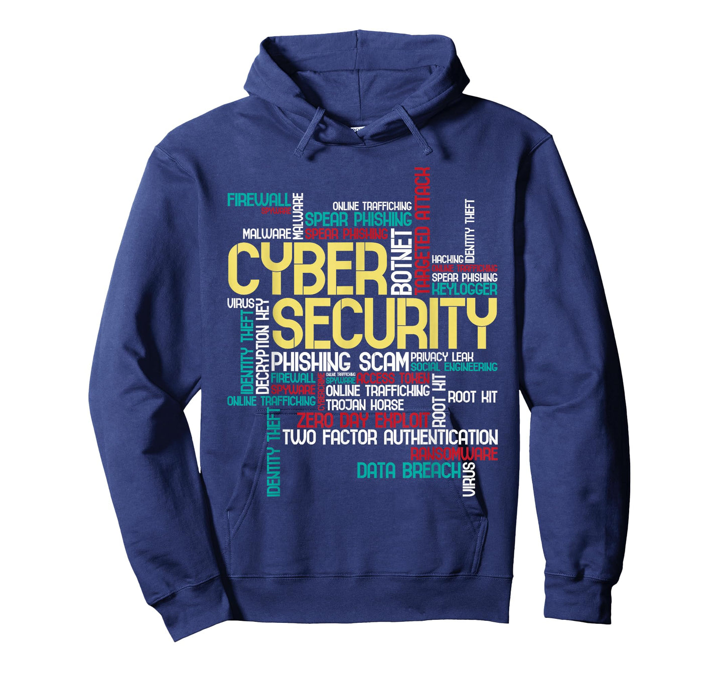 Cyber Security - Hacker IT Analyst Computer Programmer T-Shirt Small