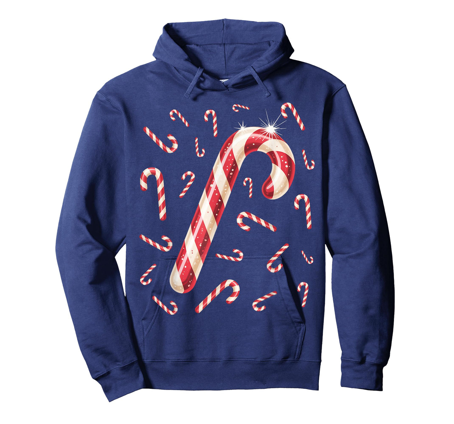 Christmas Candy Cane Merry Bright Red White Candy Costume T-Shirt