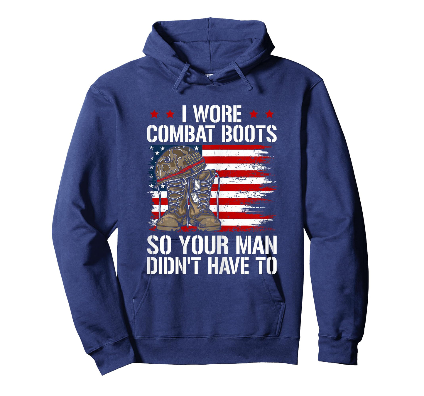 Funny Female Veteran I Wore Combat Boots Women Veteran Mom T-Shirt