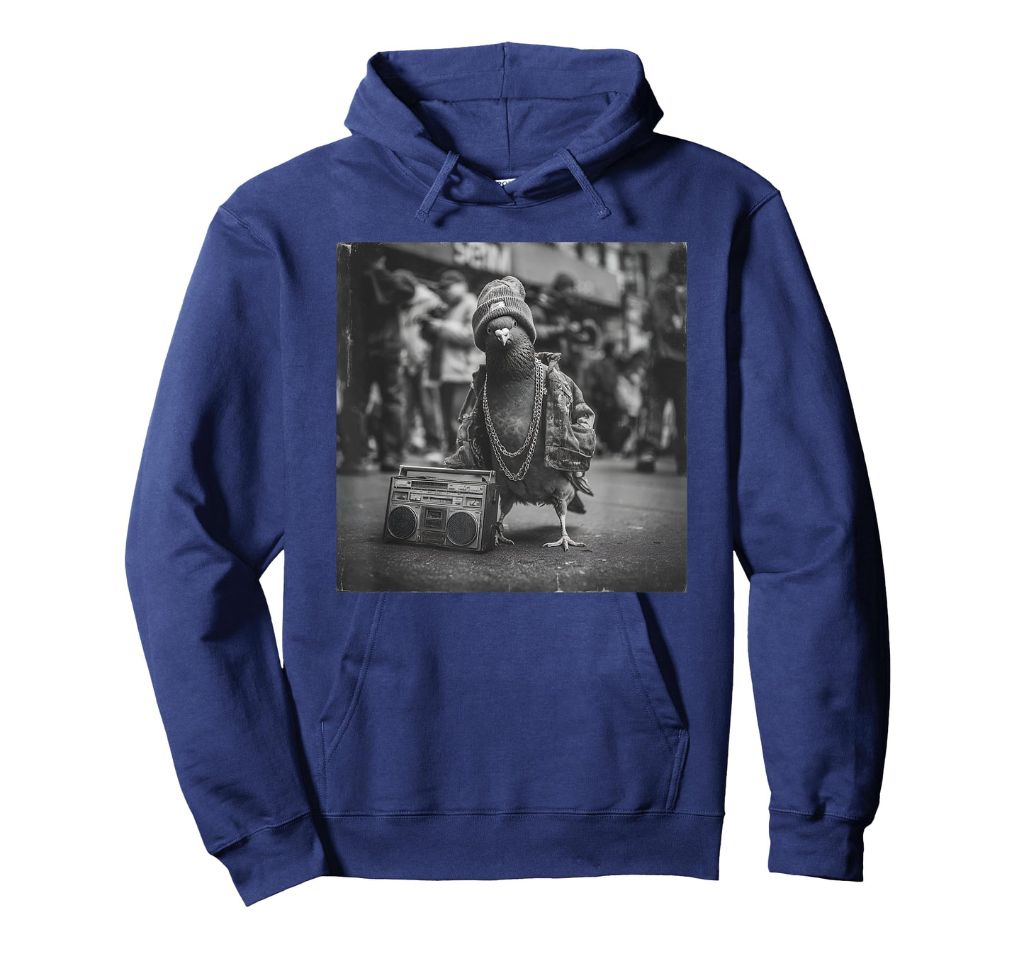 Ghetto Pigeon Gangster Men Women Kids Funny Pigeon T-Shirt