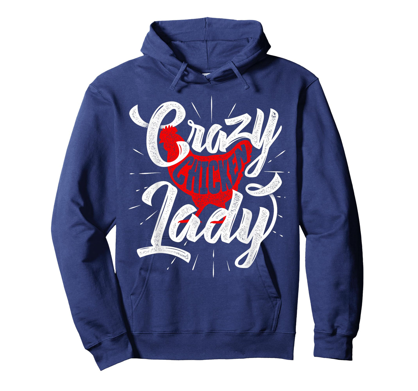 Crazy Chicken Lady - Chickens Farmer Farming T-Shirt