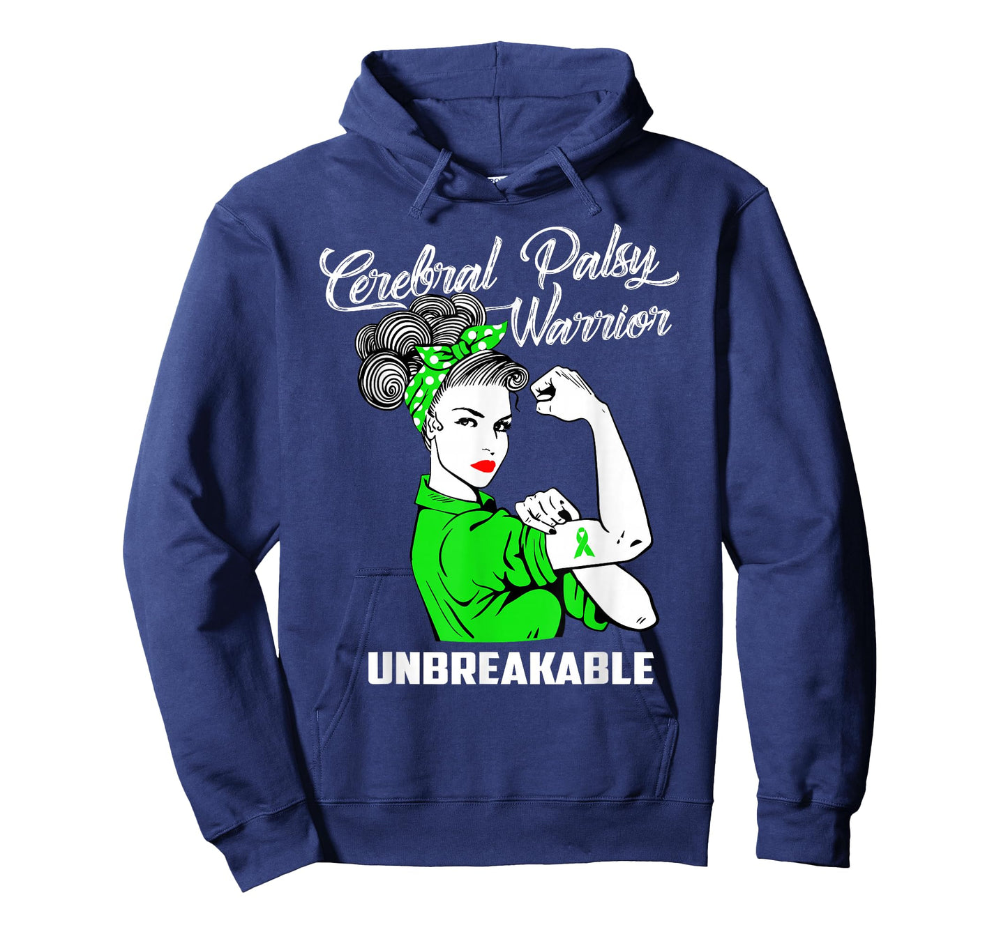 Cerebral Palsy Warrior Unbreakable T-Shirt CP Awareness Gift T-Shirt