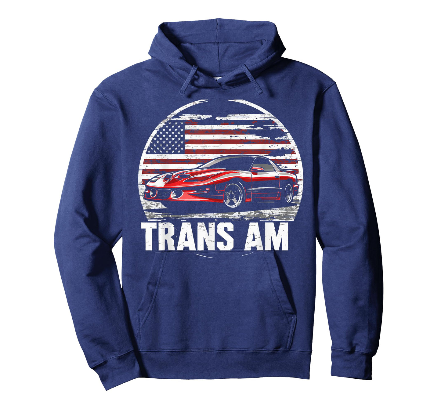 1998 Trans Am Muscle Car Patriotic Flag Trans Am Muscle T-Shirt