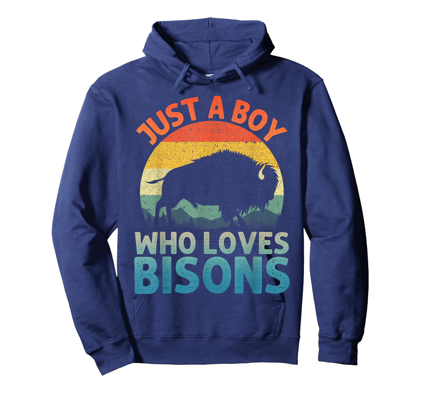Cool Bison Design for Men Boys Wildlife Buffalo Lover Bison T-Shirt