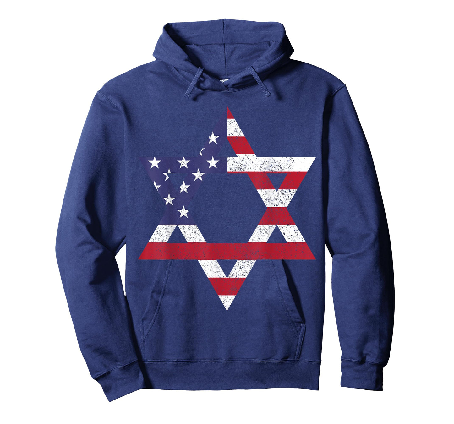 Israel American Flag Star of David Israelite Jew Jewish T-Shirt
