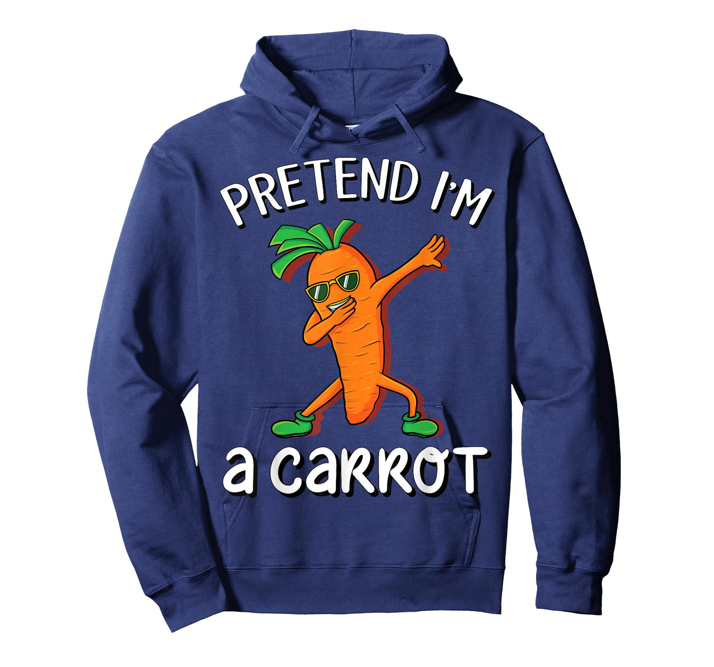 Pretend I'm A Carrot Vegan Halloween Costume Kids Gift T-Shirt
