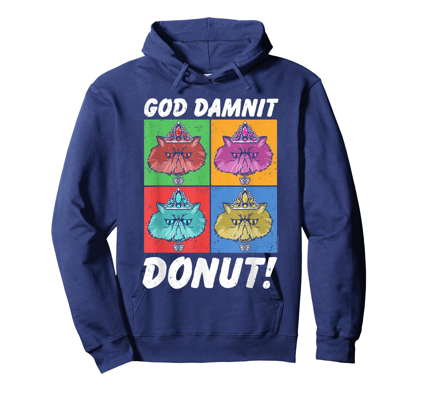 Dungeon Crawler Carl God Damnit Donut Cat Pop Art Book T-Shirt