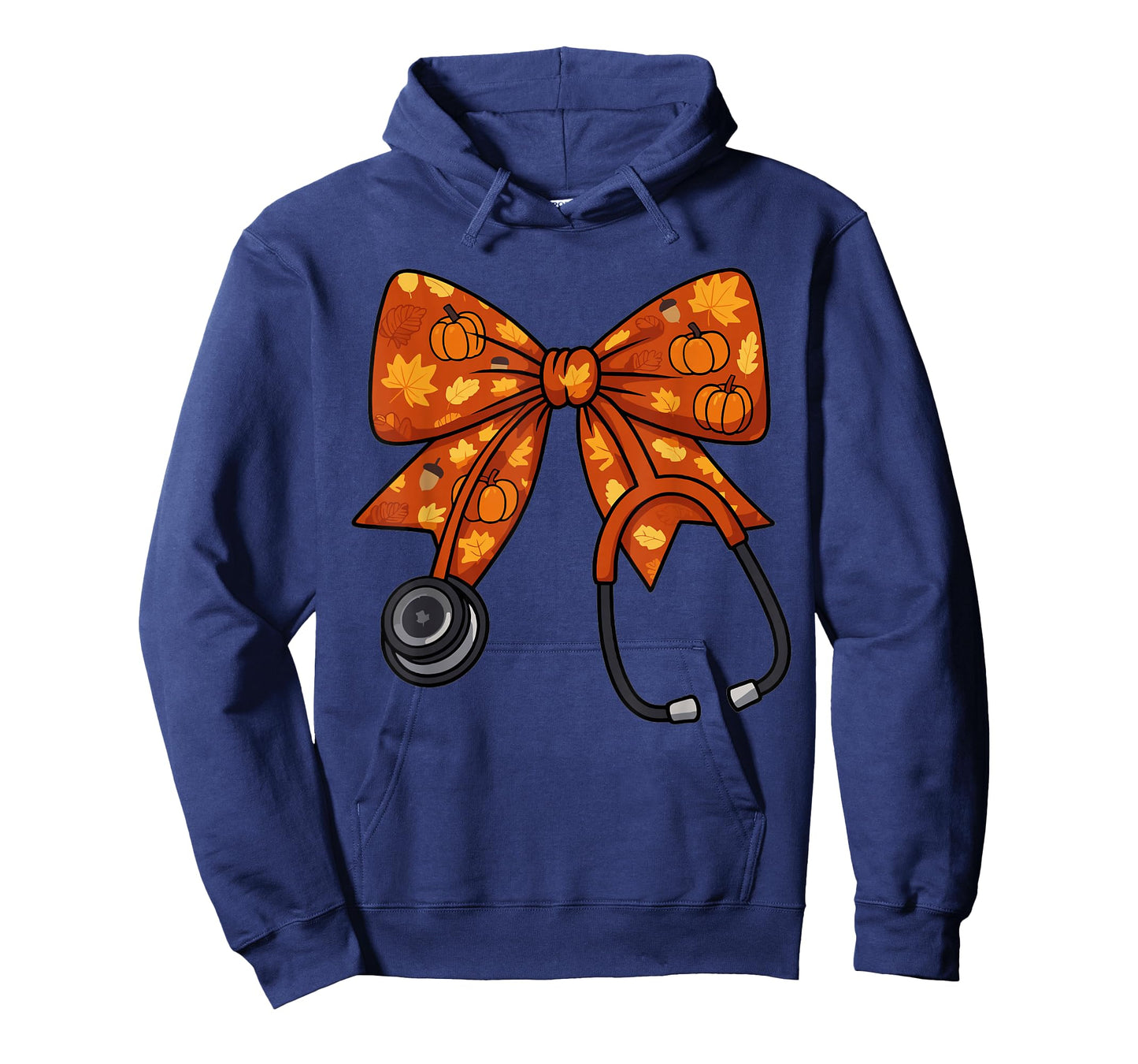 Cute Fall Nurse Coquette Bow Stethoscope Autumn Doctor T-Shirt