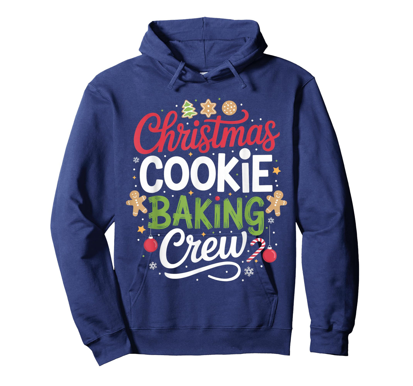 Christmas Cookie Baking Crew Mom Funny Proud Holiday T-Shirt