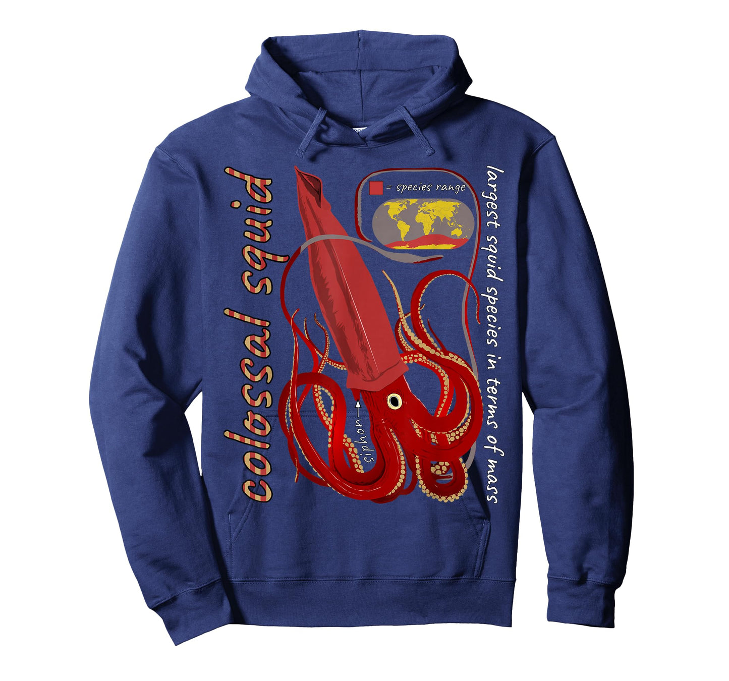 ETCreations Colossal Squid T-Shirt, Small, Black