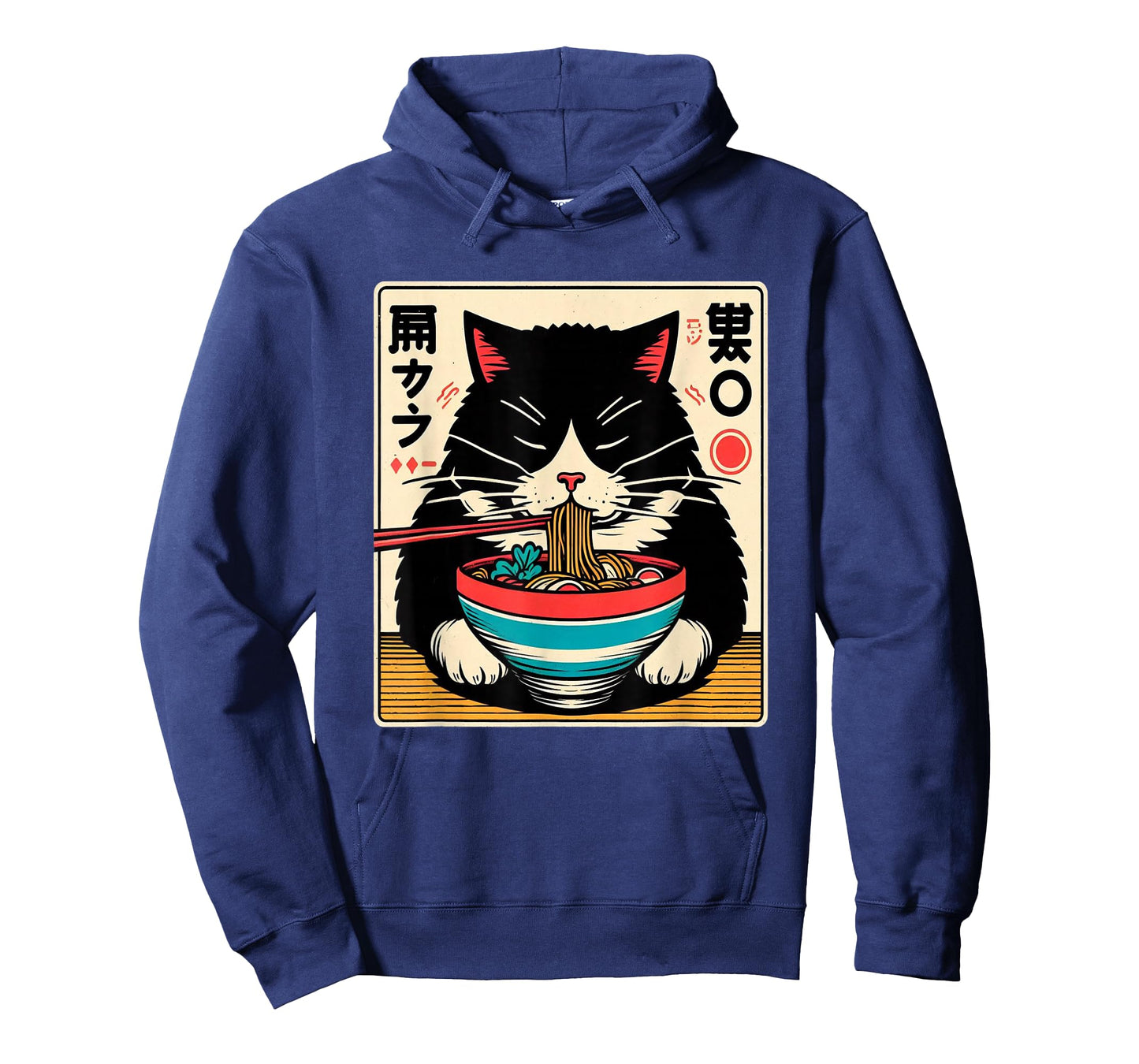Ramen Cat Kawaii Neko Japanese Noodles Aesthetic Otaku Lover T-Shirt