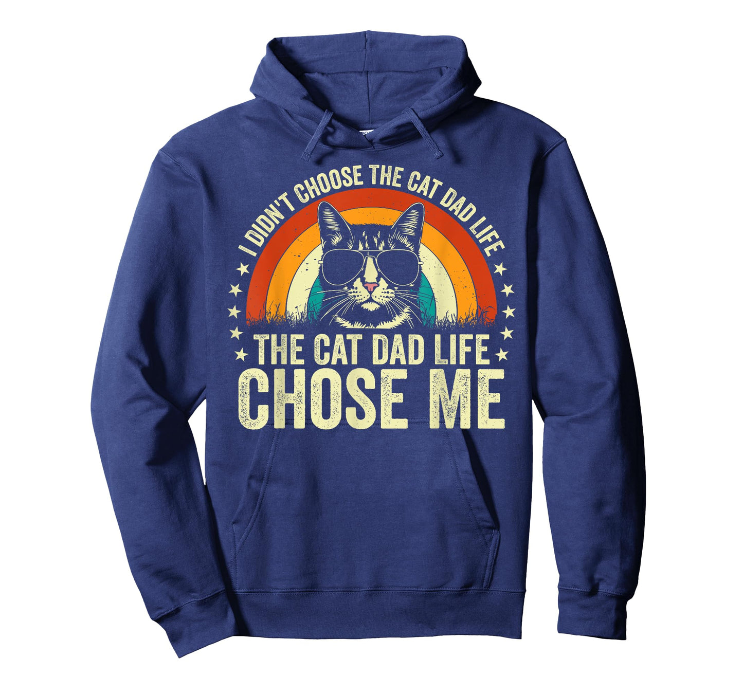 I Didn't Choose the Cat Dad Life the Cat Dad Life Chose Me Men T-Shirt