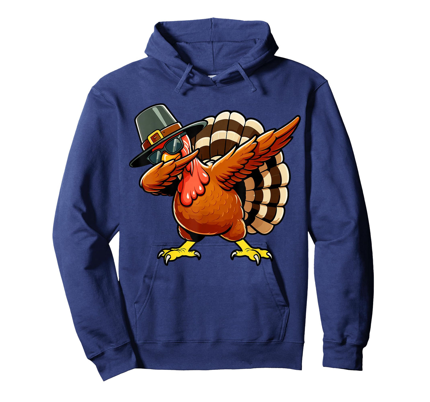 Dabbing Turkey Thanksgiving Boys Men Funny Thanksgiving T-Shirt