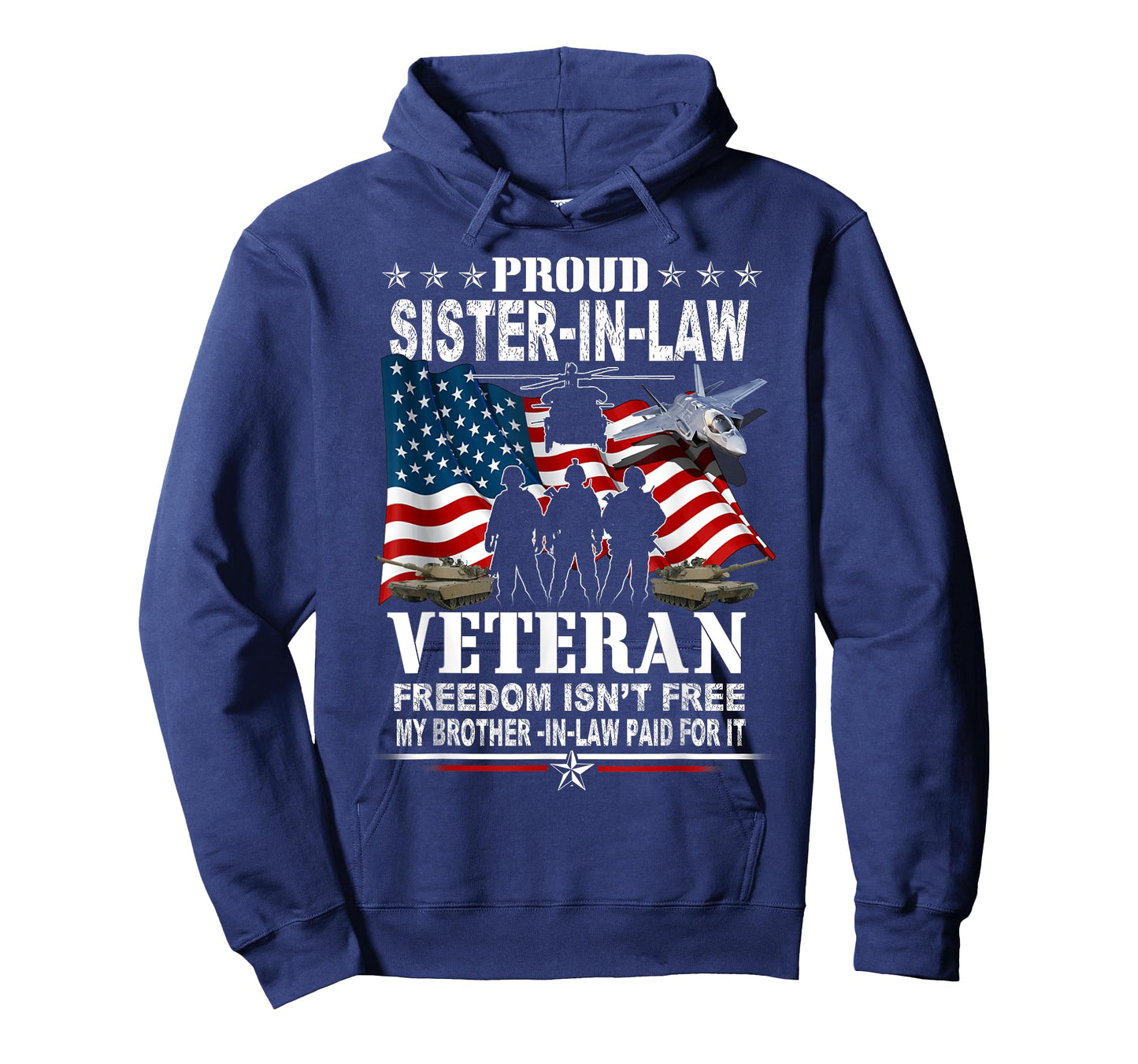 Freedom Isn't Free- Proud Sister-in-Law of A Brother Veteran T-Shirt