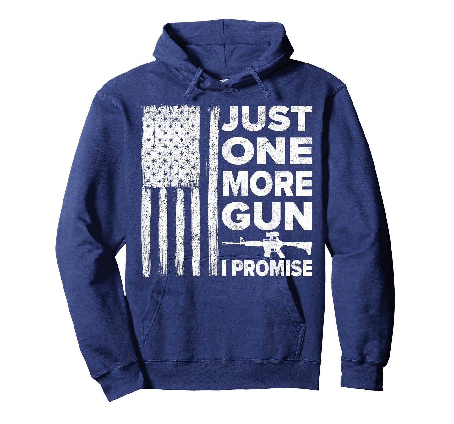 Just One More Gun I Promise - Patriotic Design for Husband T-Shirt