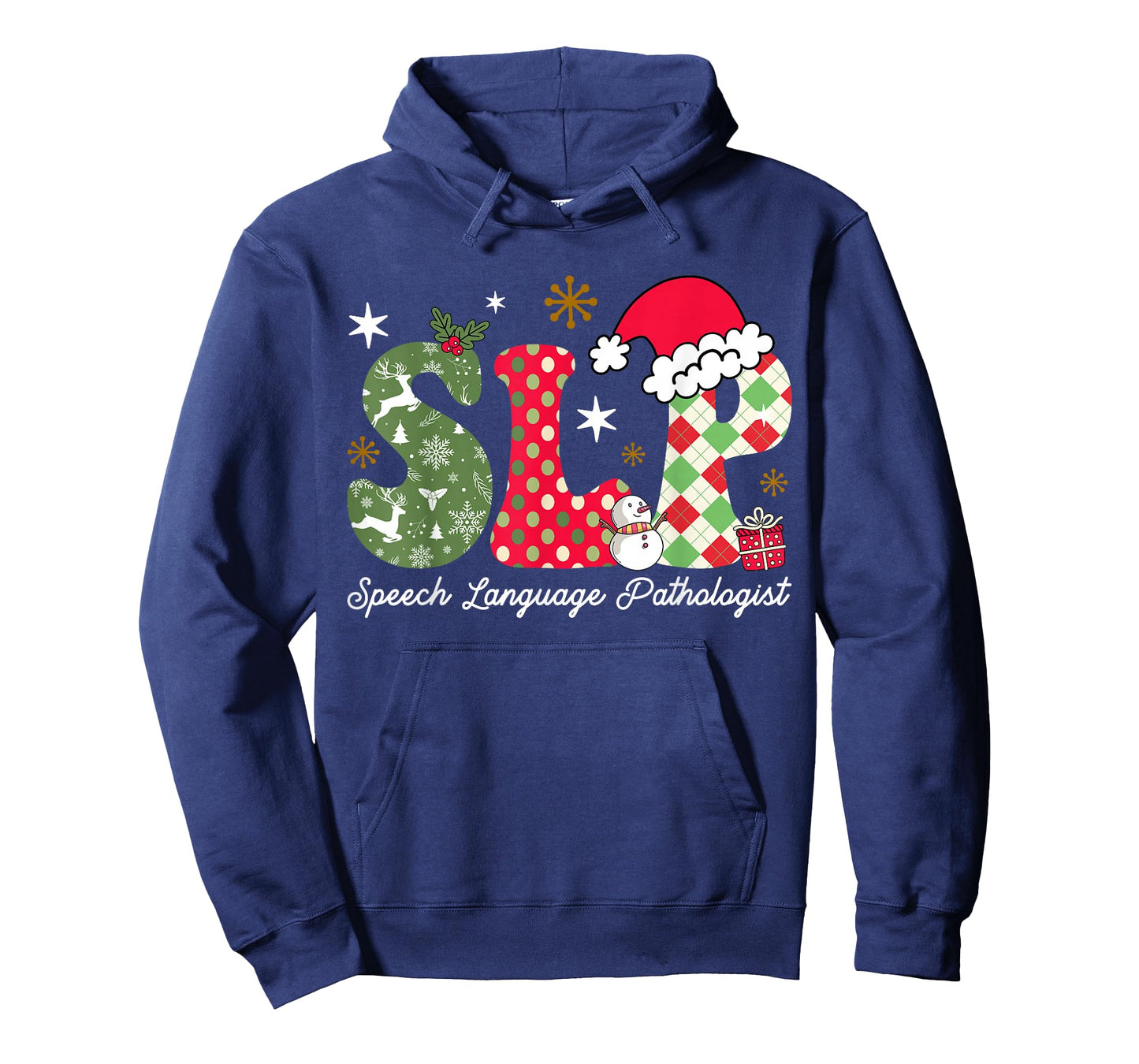 Christmas Speech Language Pathologist SLP Speech Therapy T-Shirt
