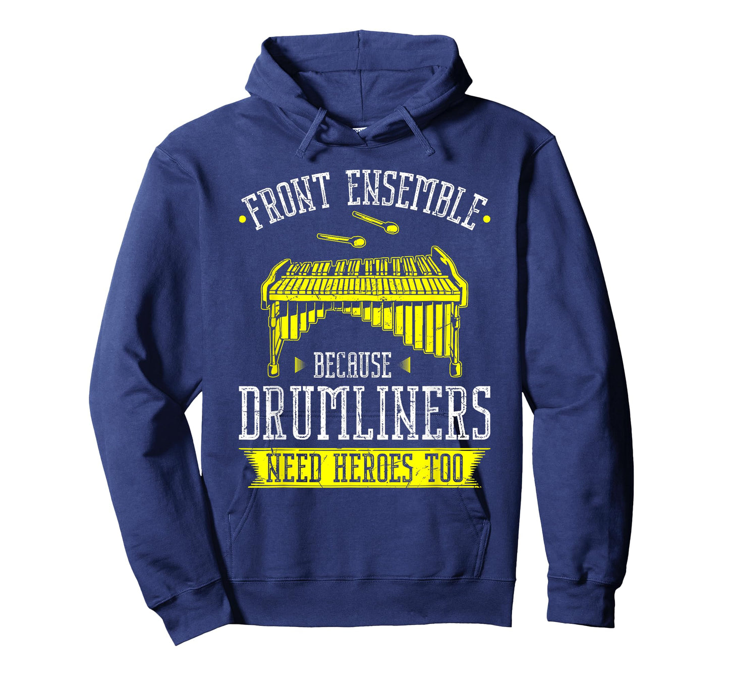 Funny Front Ensemble Marching Band, Drumliners Need Heroes T-Shirt