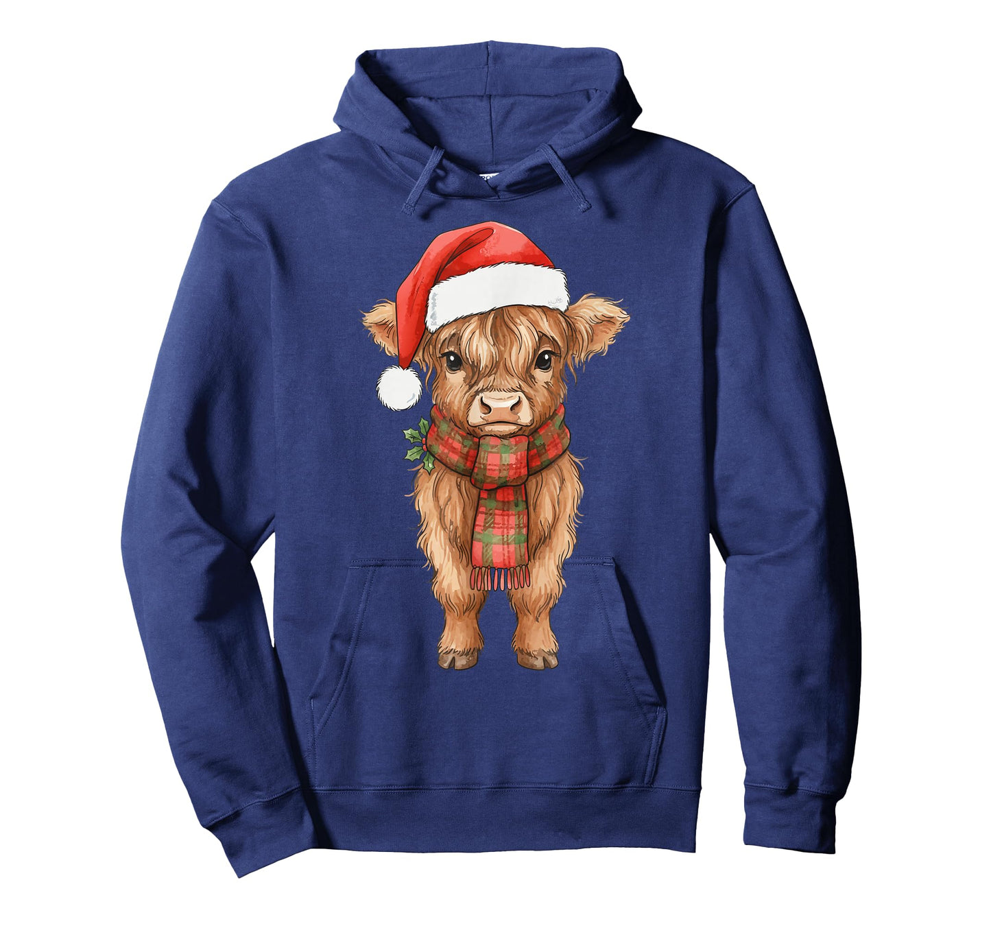 Cute Christmas Highland Cow T-Shirt