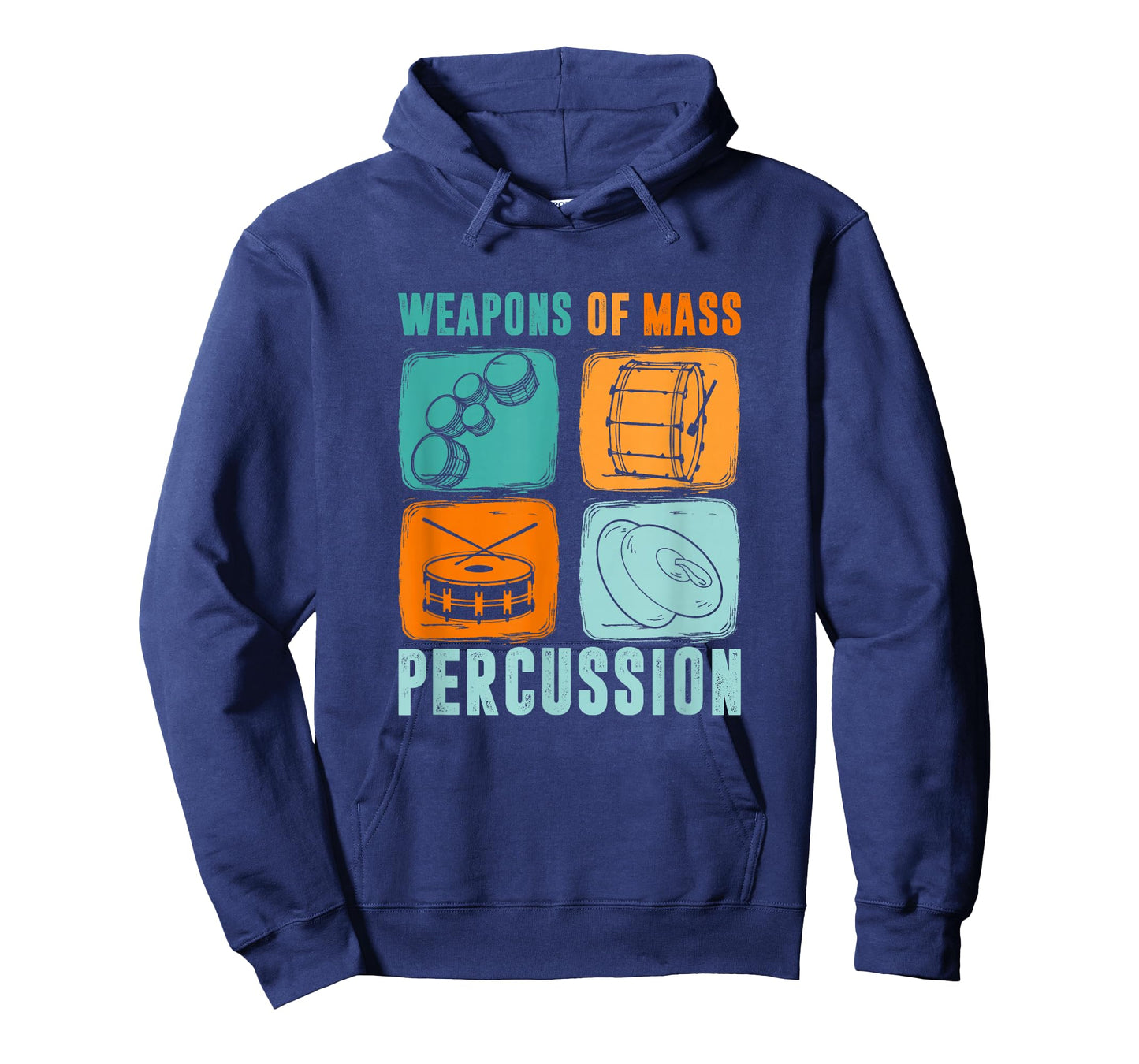 Weapons Of Mass Percussion, Marching Band Drumline T-Shirt