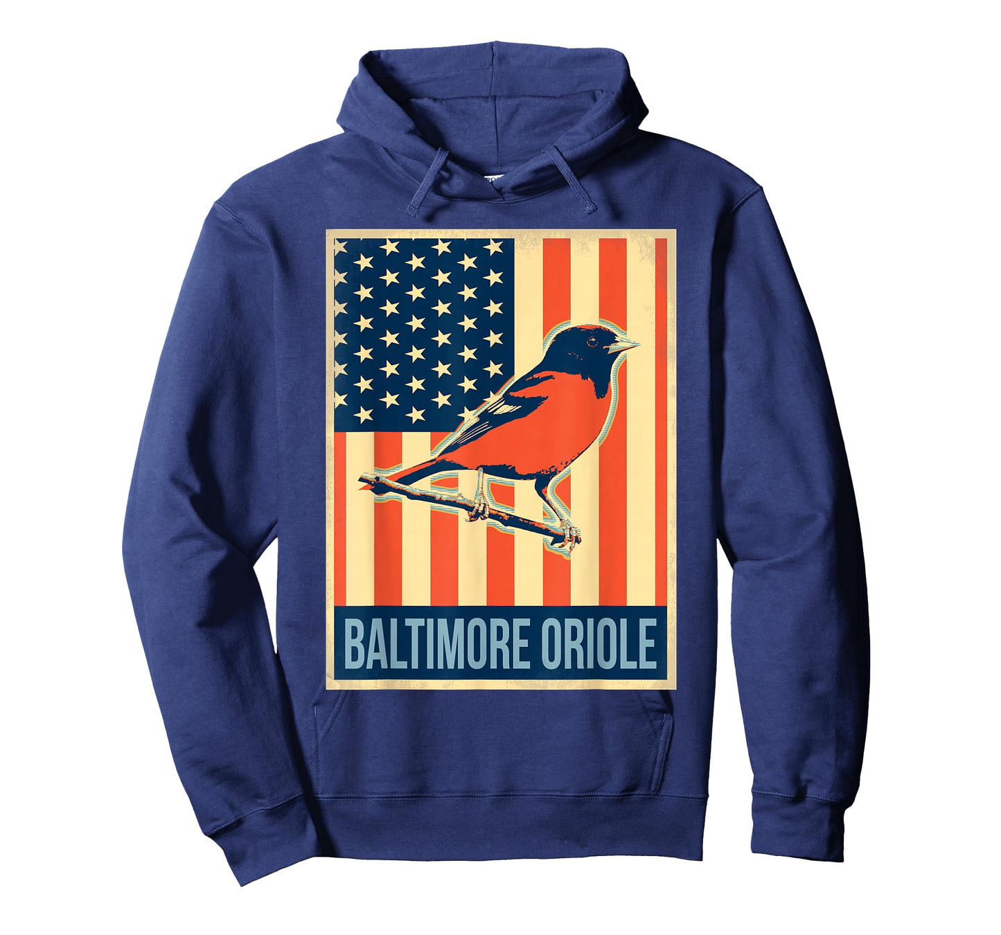 Vintage US Flag Baltimore Oriole Shirt T-Shirt