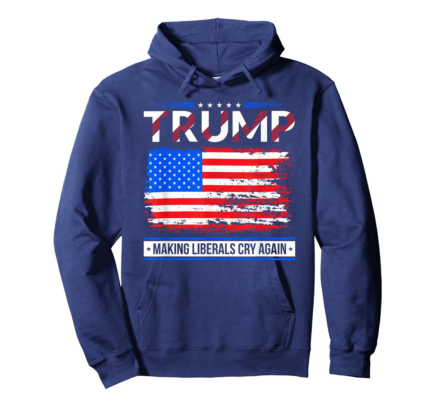Trump Making Liberals Cry Again American Flag Gifts T-Shirt