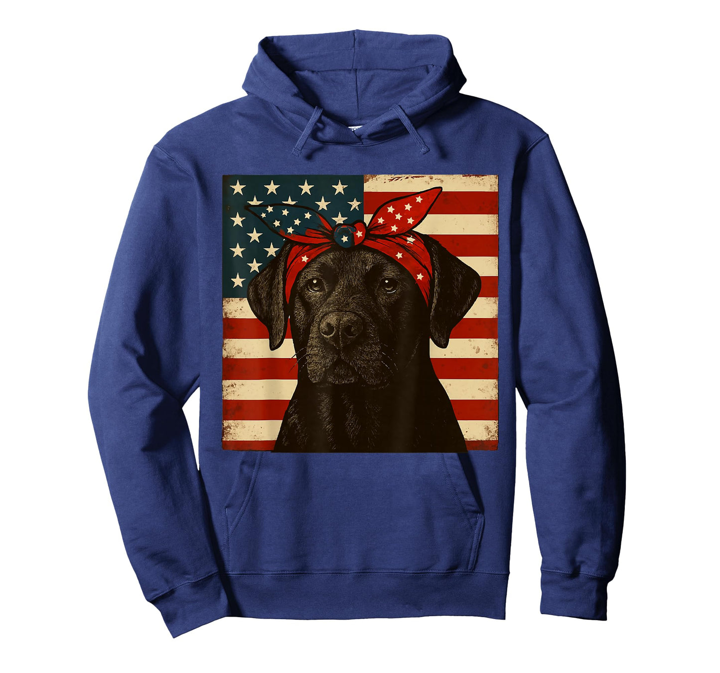 Labrador Retriever Patriotic 4th of July for Men Women Kids T-Shirt