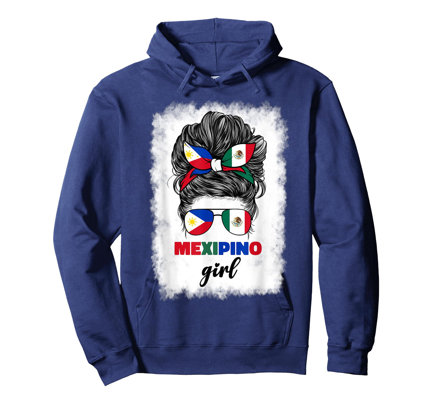 Mexipino Half Mexican And Filipino Mexico Philippines Flag T-Shirt