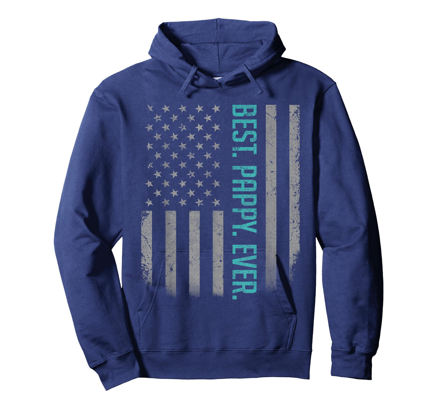 Best Pappy Ever US American Flag Shirt Gift For Father's Day T-Shirt for Men