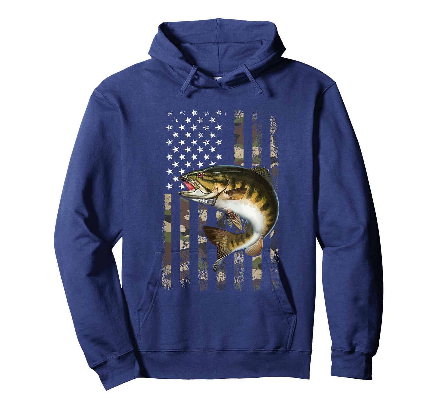 smallmouth bass American Flag, smallmouth bass T-Shirt