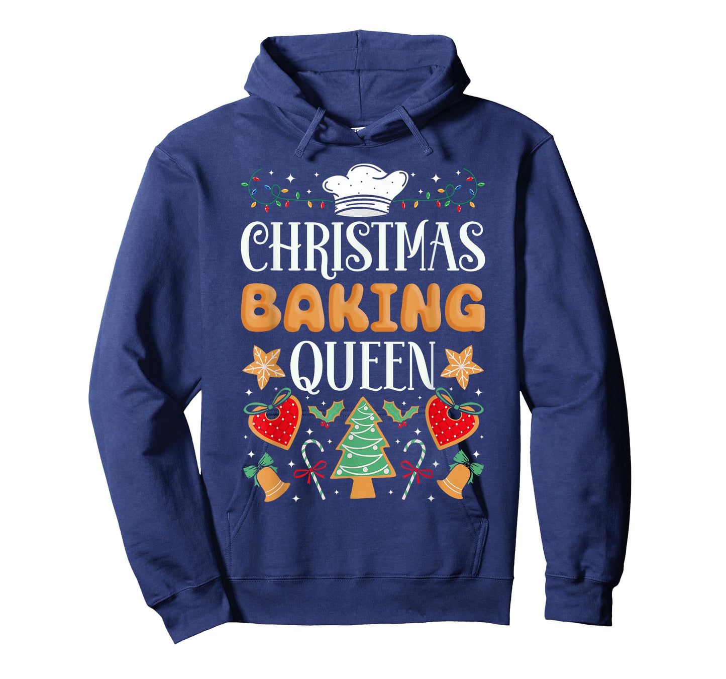 Bake Baking Christmas Gingerbread Man Queen Christmas Baking T-Shirt