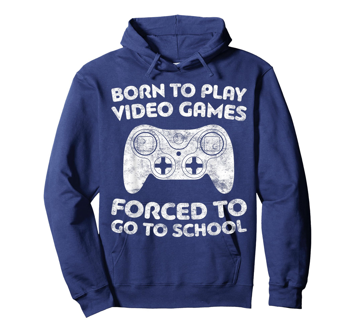 Born To Play Video Games Forced To Go To School T-Shirt T-Shirt
