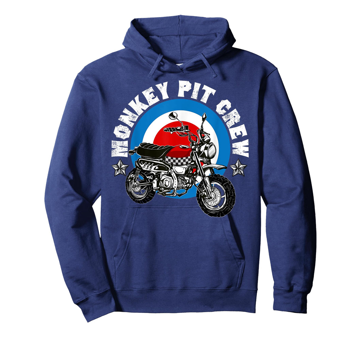Monkey Bike Pit Crew logo T-Shirt