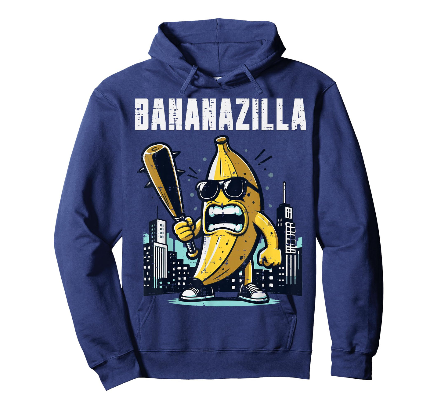Banana Monster Bananazilla Funny Fruit Meme Men Kids Women T-Shirt