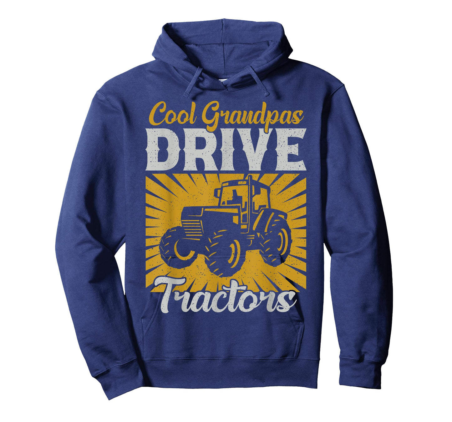 Cool Grandpas Drive Tractors Retro Cool Grandpas Farmer Farm T-Shirt