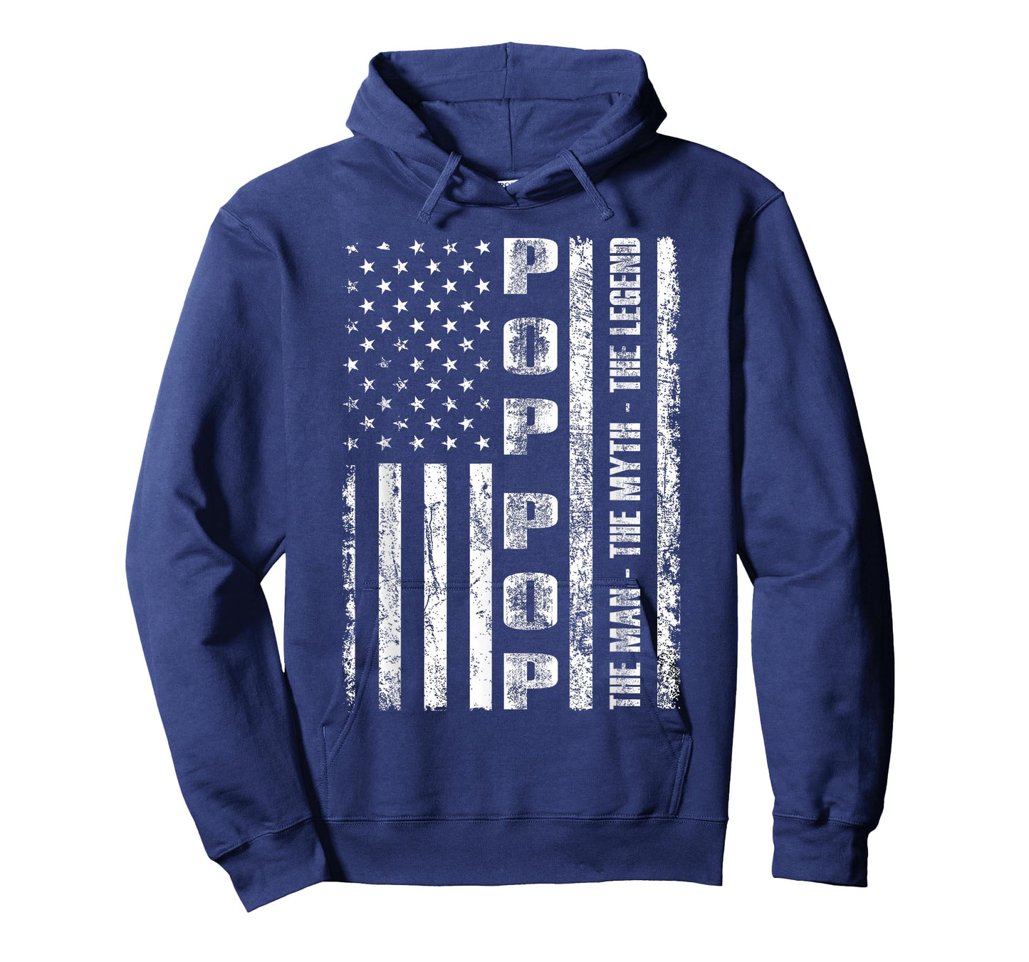 Pop Pop The Man The Myth The Legend US Flag Tshirt T-Shirt