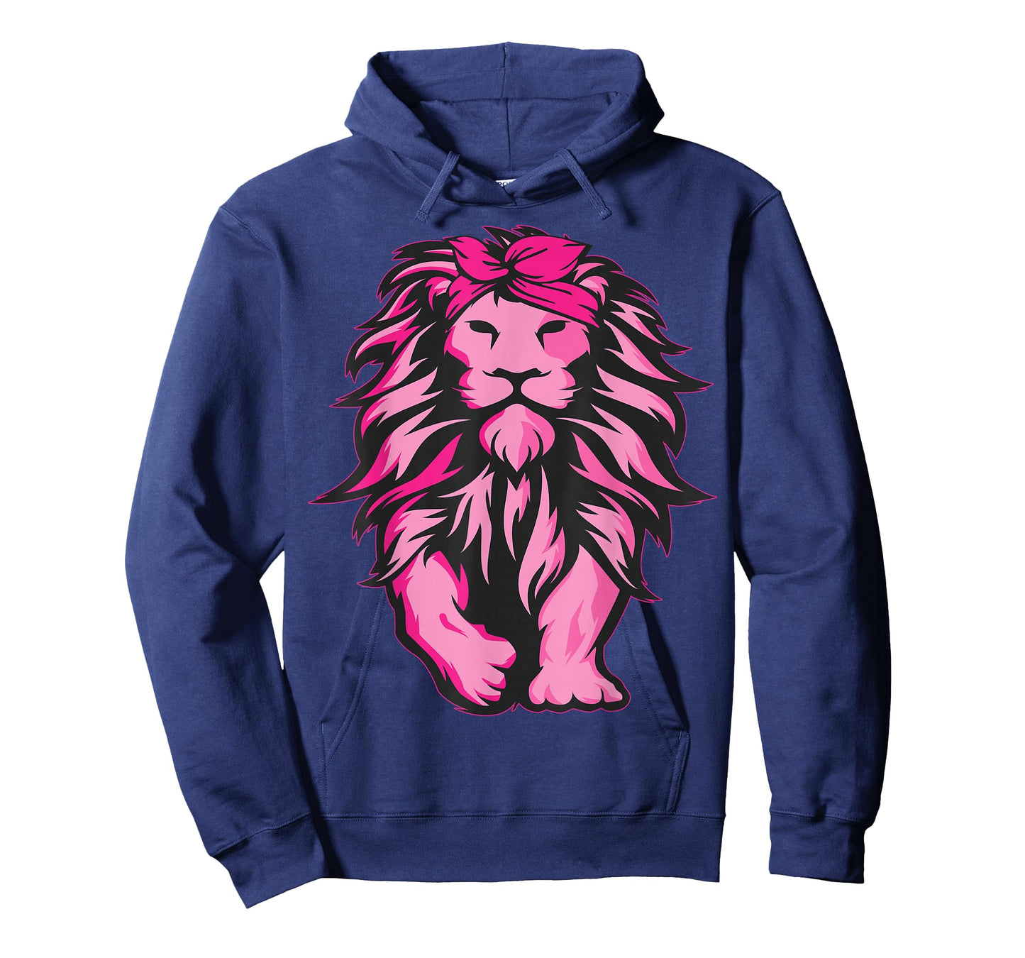 Lion Pink Bandana Breast Cancer Awareness Survivor Warrior T-Shirt