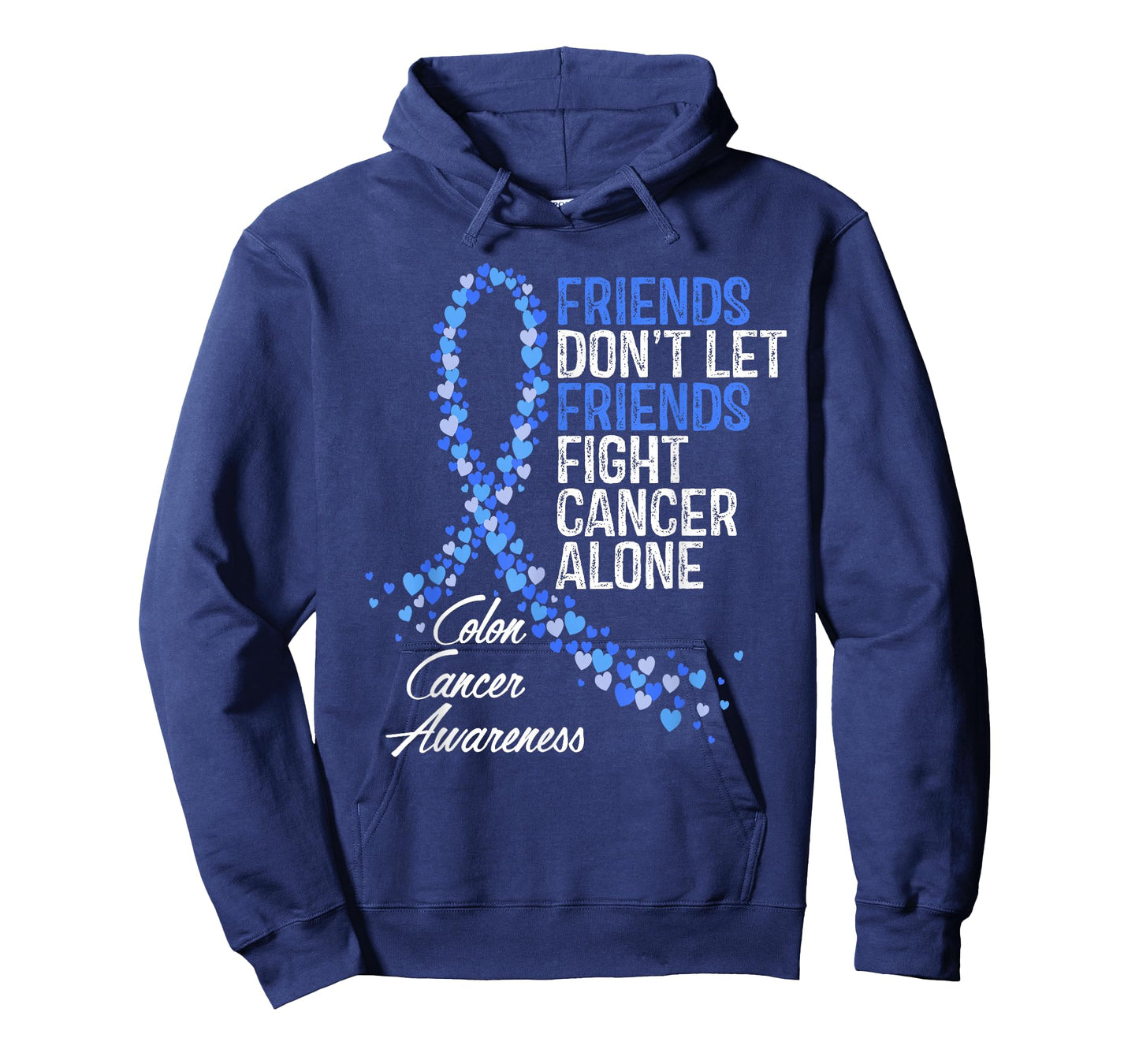 Colon Cancer Awareness Friends Fighter Warrior Support T-Shirt