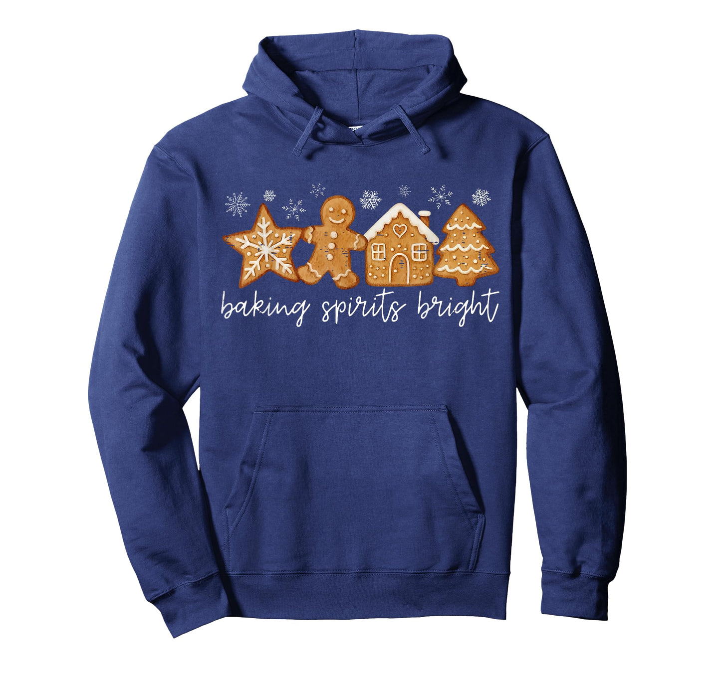Baking Spirits Bright Gingerbread Cookie Christmas Holiday T-Shirt