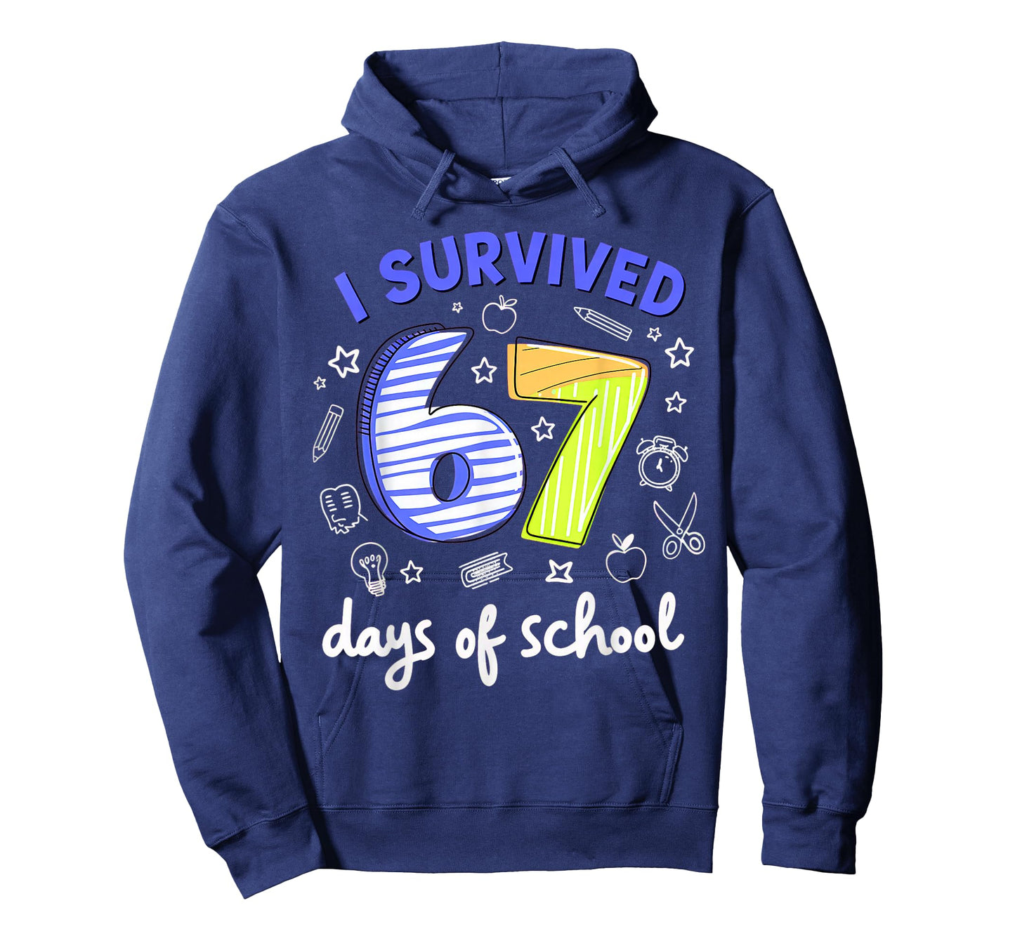 I Survived 67 Days of School Meme Teacher Student T-Shirt