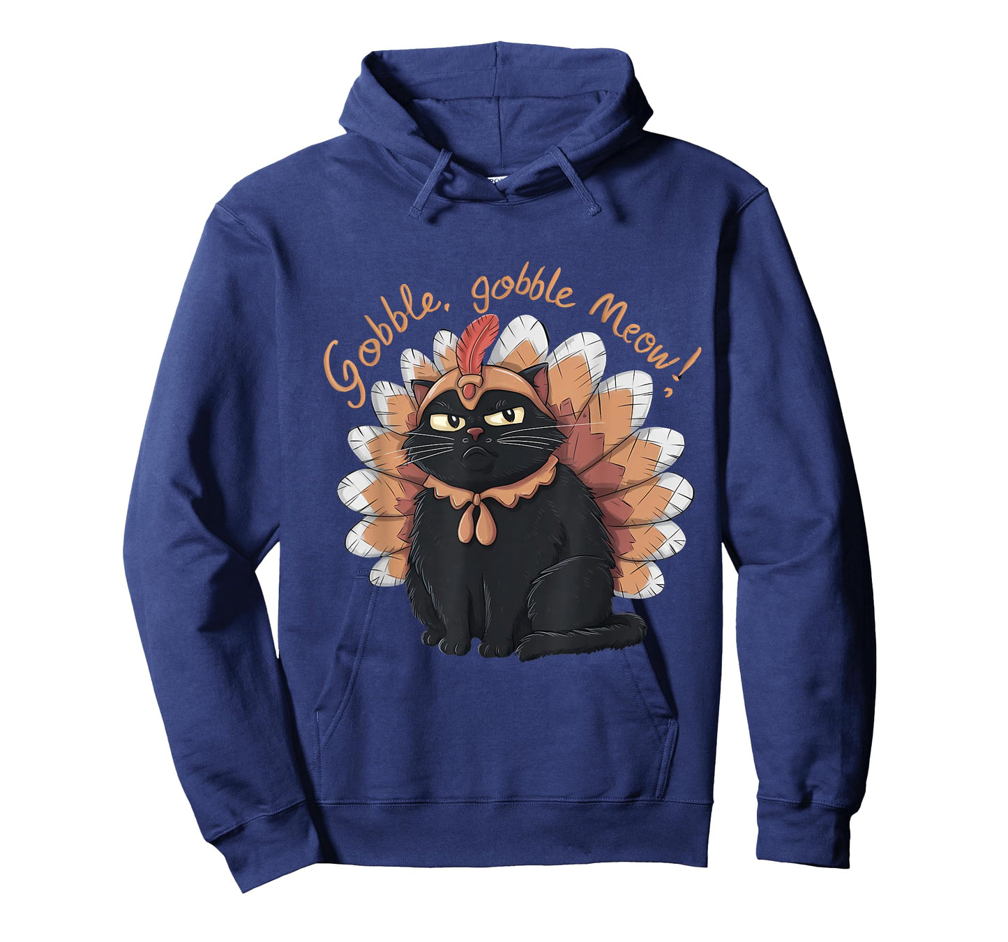 Celebrate Thanksgiving Funny Cat Dressed as Turkey Lovers T-Shirt