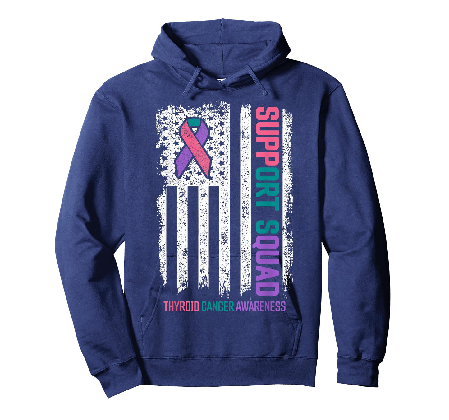 Thyroid Cancer Shirts Support Squad Thyroid Cancer Awareness T-Shirt