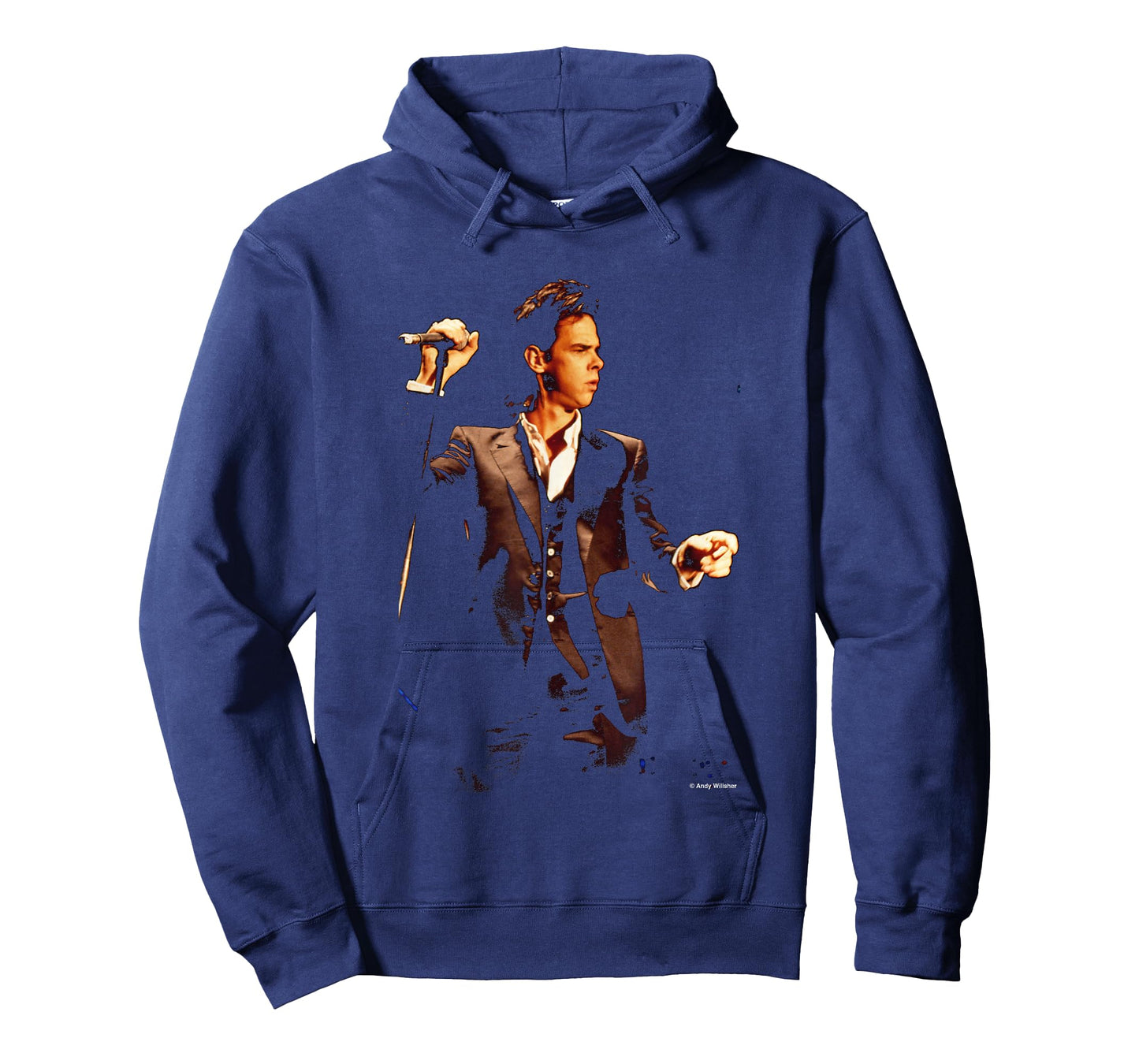 Nick Cave The Bad Seeds Singer Live By Andy Willsher T-Shirt